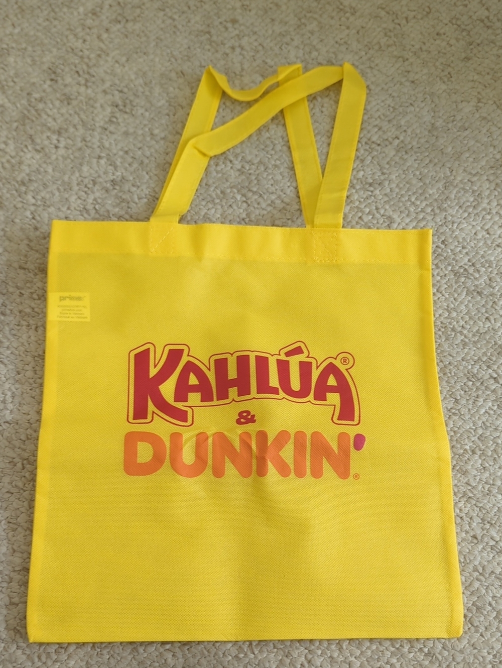 Yellow Logo Tote Bag